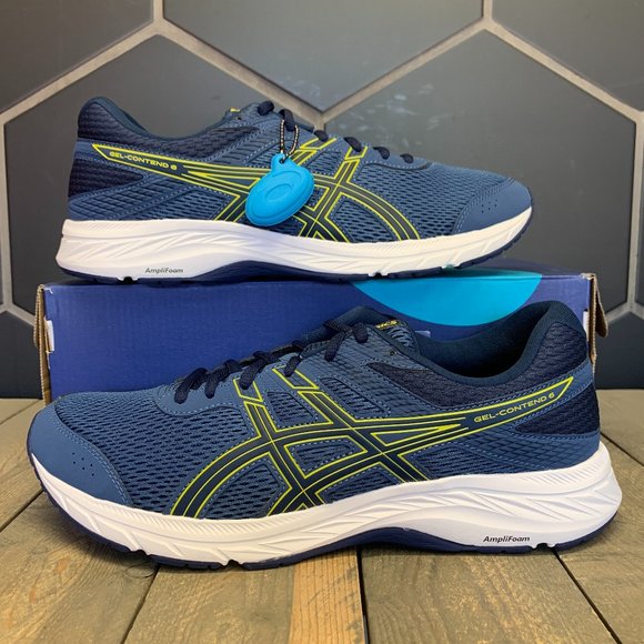 Asics Other - Asics Gel Contend 6 Navy White Running (MS)